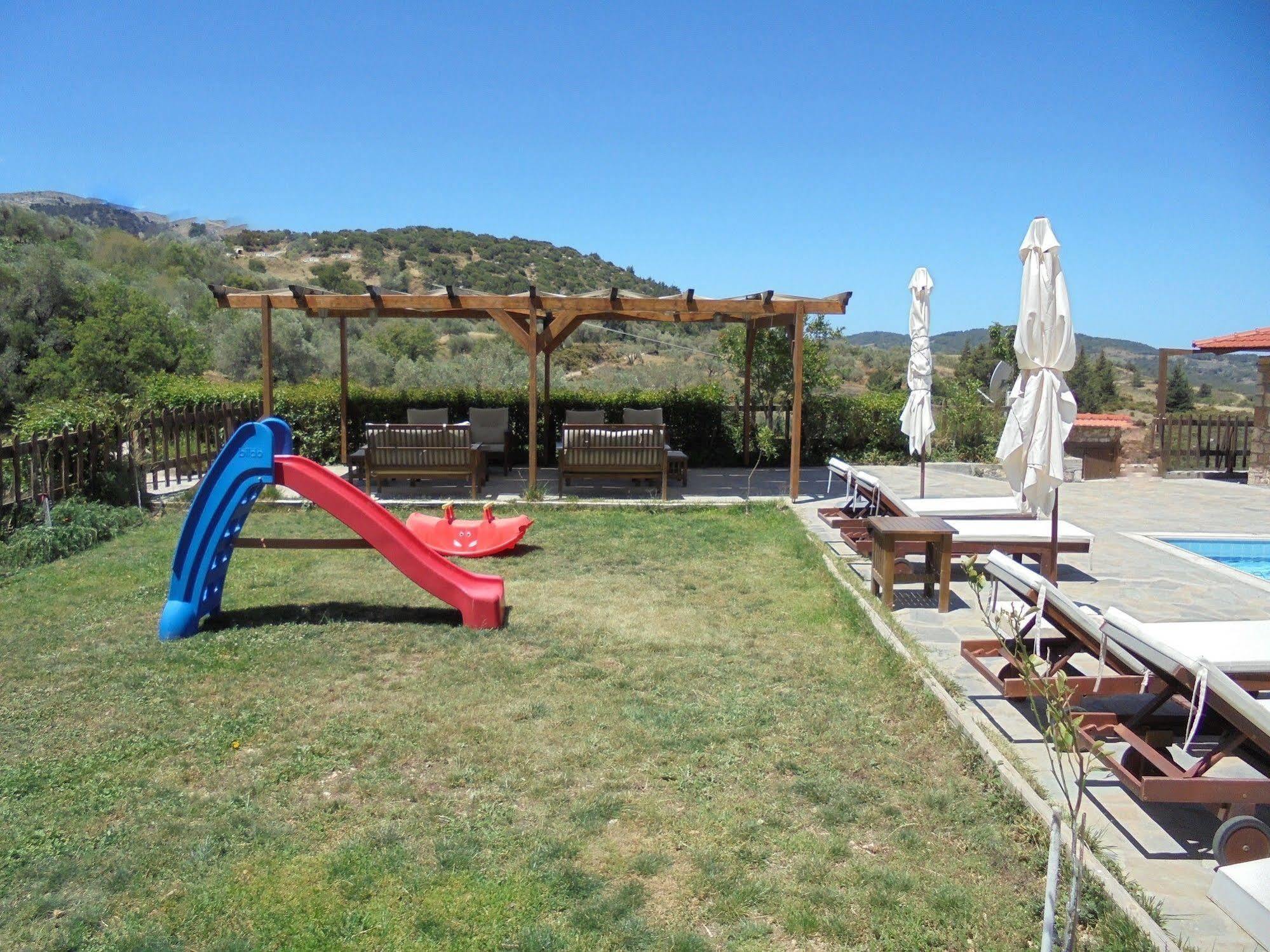 Ataviros Hotel Embonas Bagian luar foto